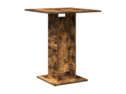 Tavolo in legno ingegnerizzato marrone, 60 x 60 x 75 cm