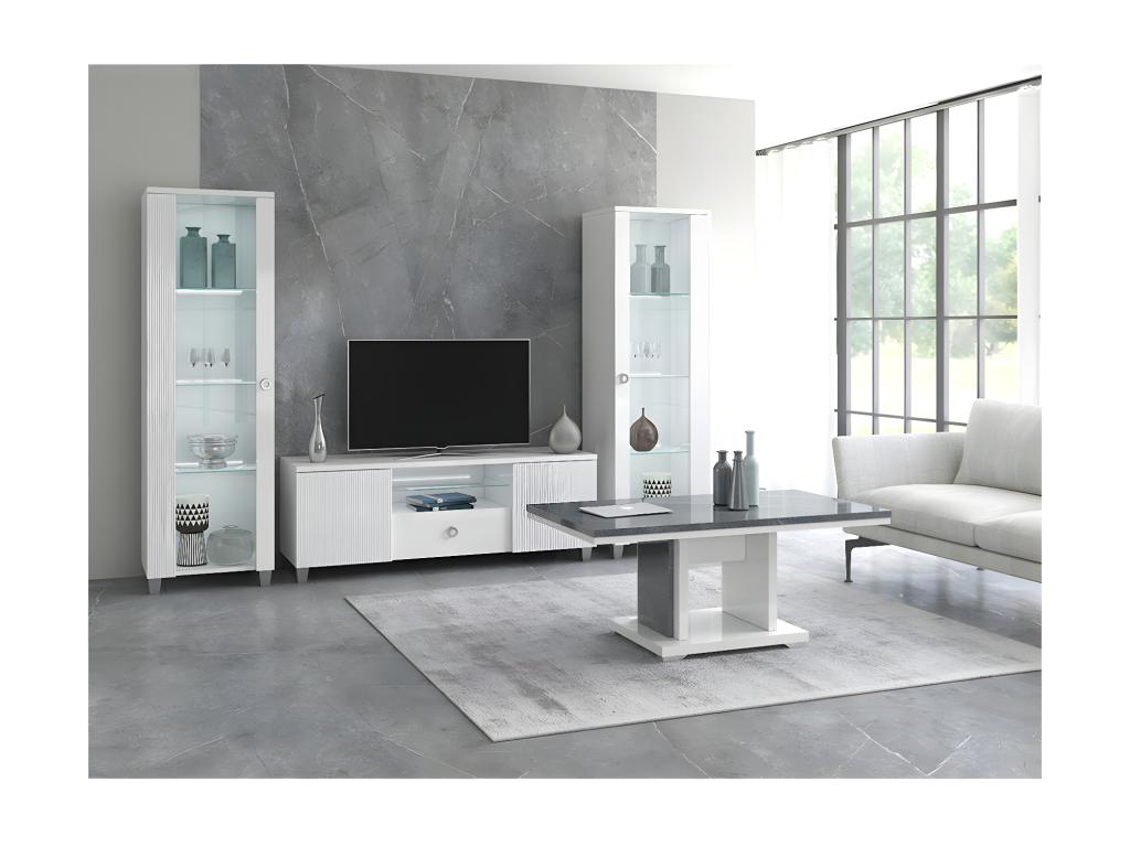 Tavolino da caffè grigio