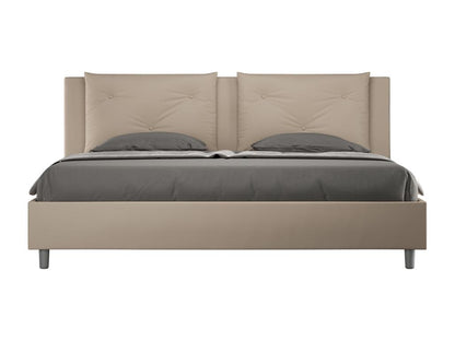 Letto in similpelle, 200 x 210 cm