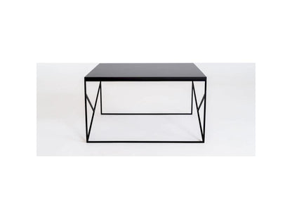 Tavolino da caffè nero, 80 x 80 x 45 cm