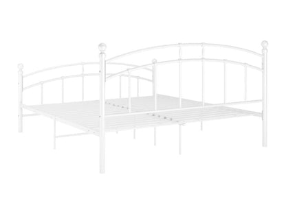 Struttura letto in metallo bianco, 180 x 200 cm