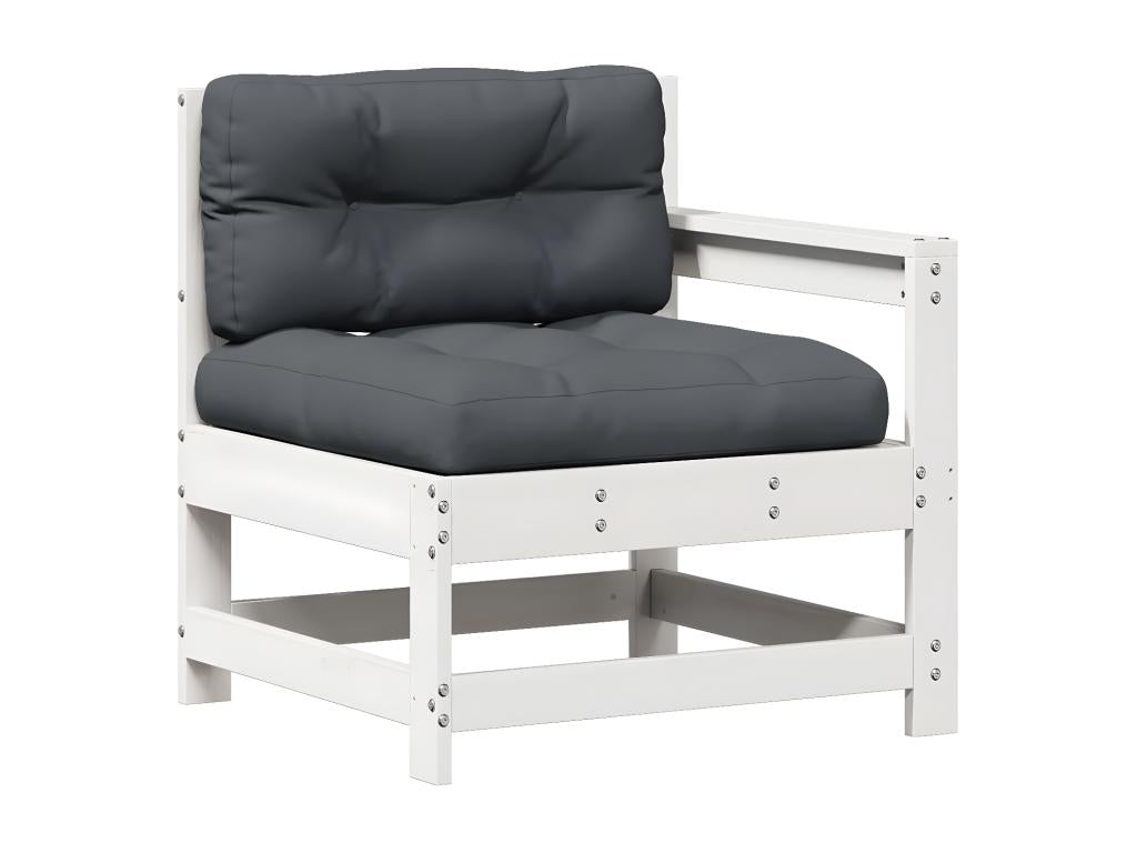 Set di mobili da esterno in legno di pino bianco