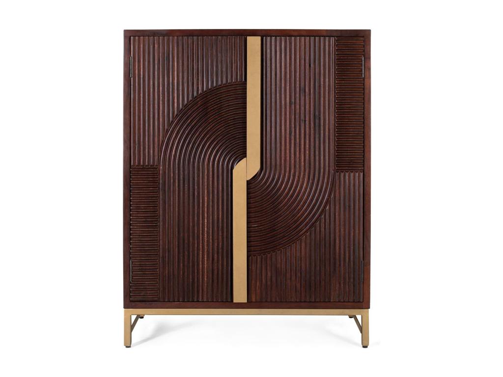 Mobili per la casa in metallo marrone