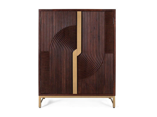 Mobili per la casa in metallo marrone