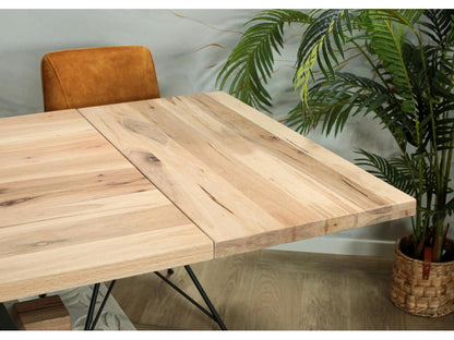 Tavolo in legno di quercia beige