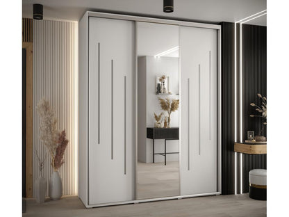 Armadio bianco, 200 x 60 x 235,2 cm