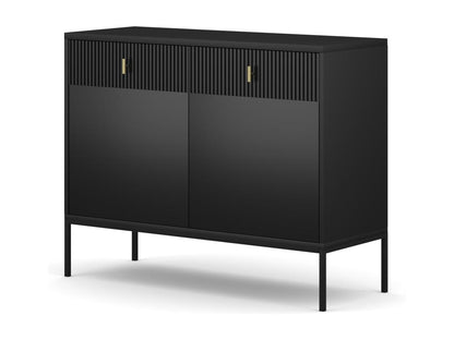 Credenza nera, 104 x 39 x 83 cm