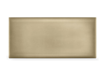 Letto in pelle gialla, 90 x 50 cm