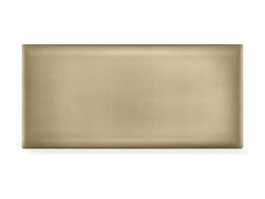 Letto in pelle gialla, 90 x 50 cm