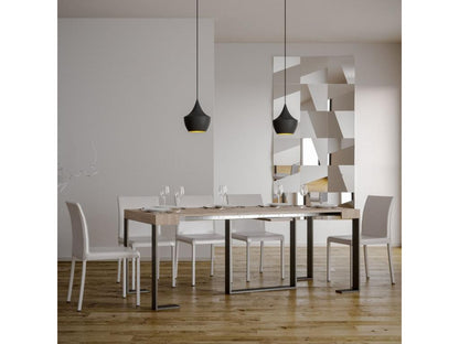 Mobili per la casa in legno di quercia naturale, 90 x 40 cm