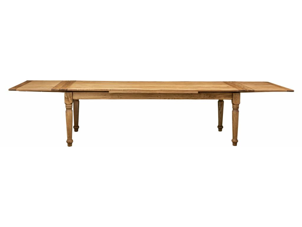 Tavolo da pranzo naturale, 250 x 100 cm