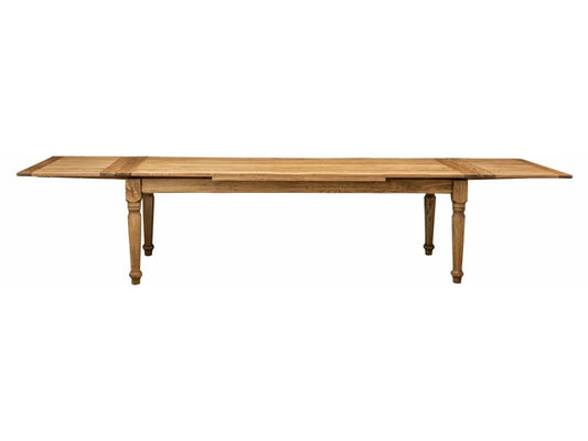 Tavolo da pranzo naturale, 250 x 100 cm