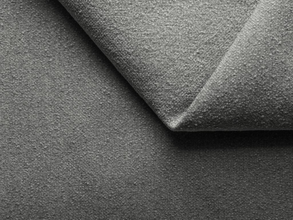 Letto in tessuto Boucle beige, 160 x 200 cm