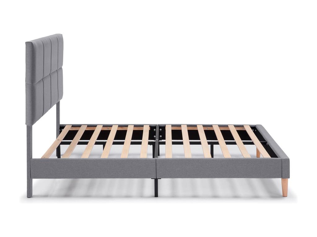 Struttura letto antracite, 90 x 190 cm