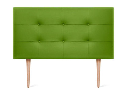 Letto in similpelle verde, 90 x 115 cm