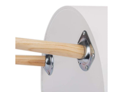 Tavolino da caffè bianco, 38 x 38 x 49 cm