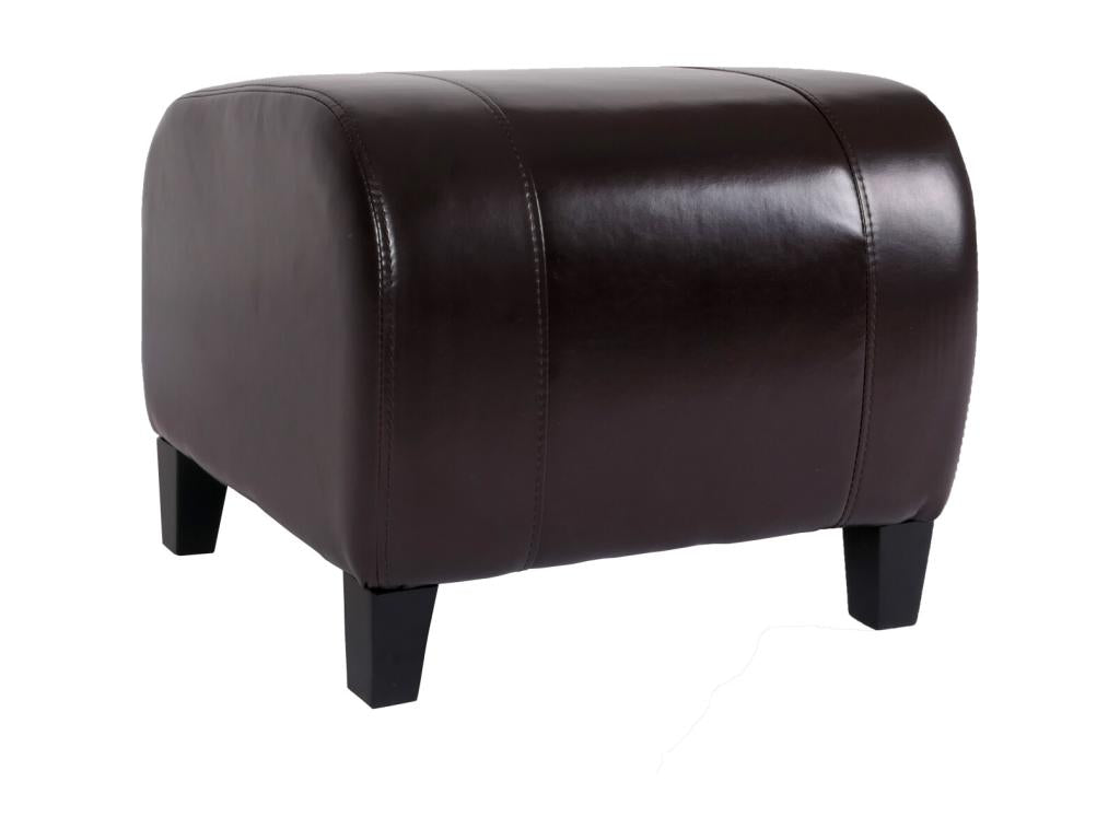 Pouf marrone