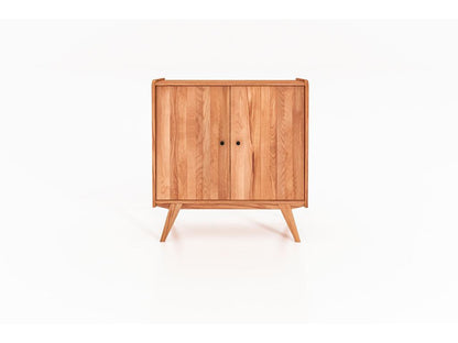 Cassettiera in legno massello naturale