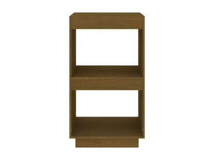 Libreria in legno di pino marrone, 40 x 35 x 71 cm