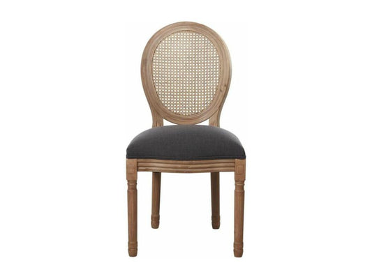 Sedia in tessuto beige