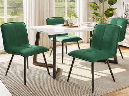 Mobili per la casa in velluto verde