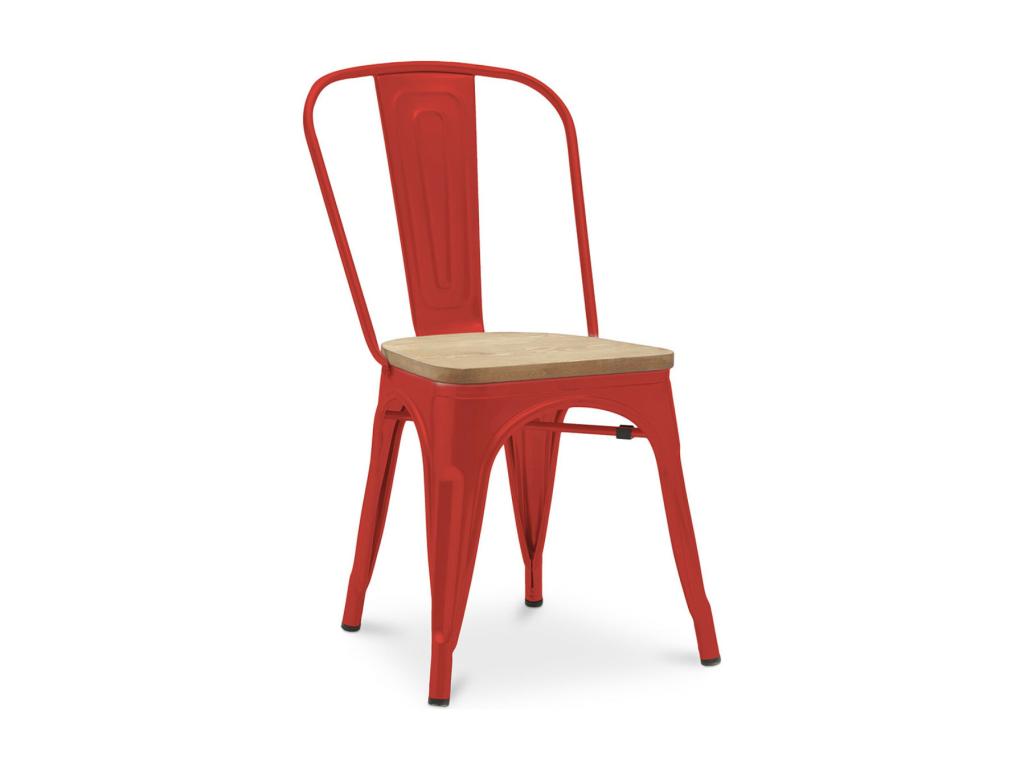 Sedia in legno massello dorato