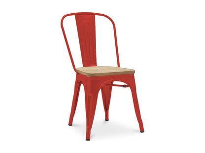 Sedia in legno massello dorato