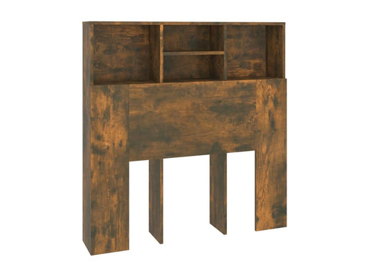 Letto in legno di quercia marrone, 100 x 19 x 103,5 cm