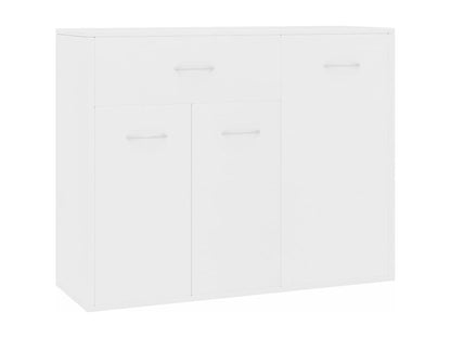 Credenza in legno ingegnerizzato bianco, 88 x 30 x 70 cm
