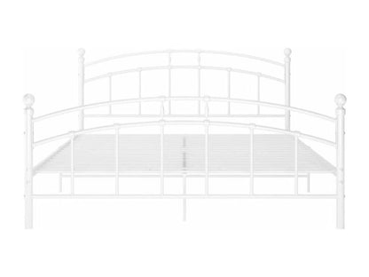Struttura letto in metallo bianco, 180 x 200 cm