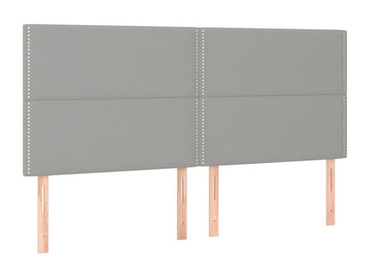 Letto in tessuto grigio, 80 x 5 x 78 cm