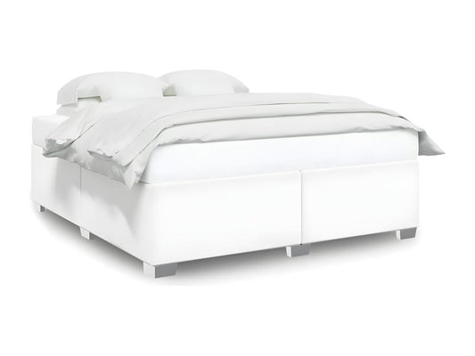 Struttura letto in similpelle bianca, 180 x 200 cm - dlz1766583705022