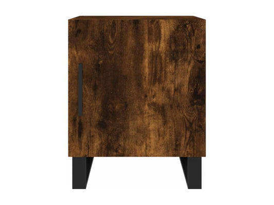 Tavolo in legno ingegnerizzato naturale, 40 x 40 x 50 cm