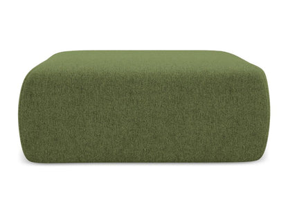 Pouf in tessuto verde