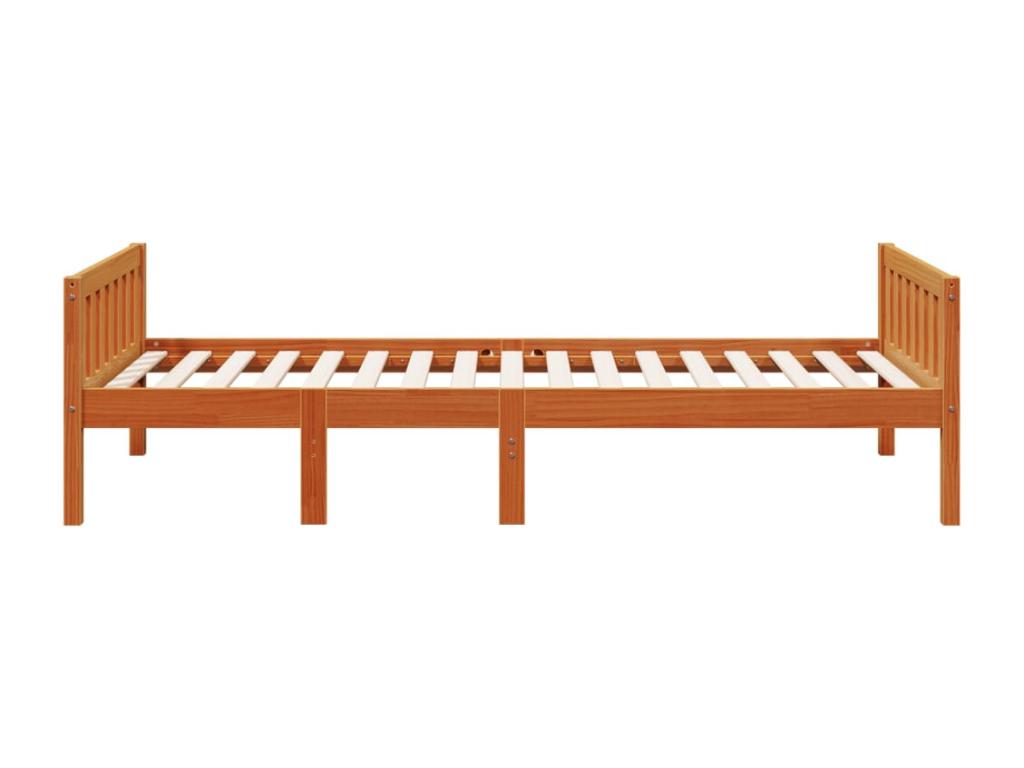 Materasso in legno di pino marrone, 80 x 200 cm