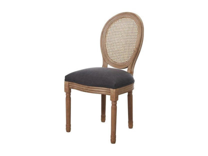 Sedia in tessuto beige