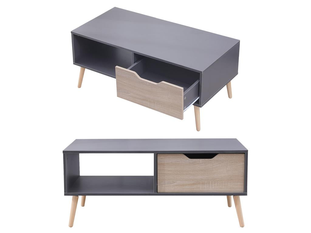 Tavolino da caffè grigio - dlz1766583446192