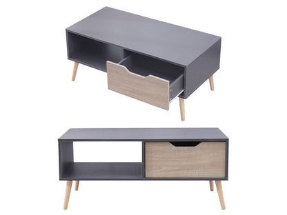 Tavolino da caffè grigio - dlz1766583446192