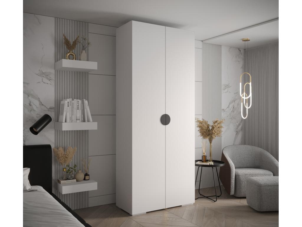 Armadio nero, 100 x 47 x 236,7 cm