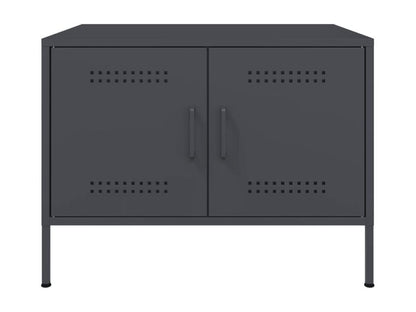 Tavolino da caffè antracite, 68 x 50 x 50,5 cm