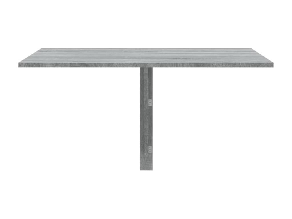Tavolo in legno ingegnerizzato grigio, 100 x 60 x 56 cm