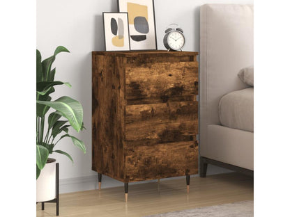 Tavolo in legno ingegnerizzato naturale, 40 x 35 x 69 cm