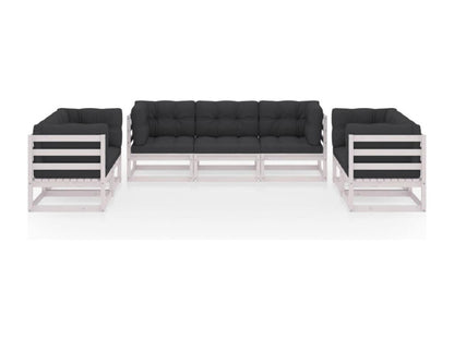 Set di mobili da esterno marroni, 70 x 70 x 67 cm