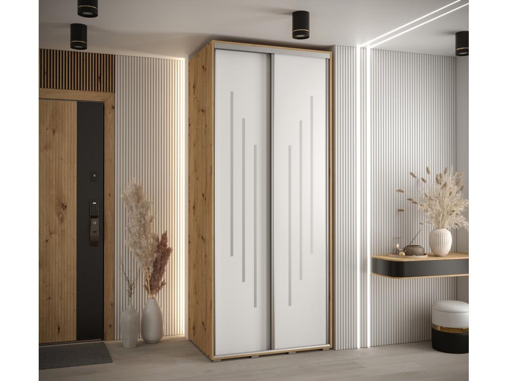 Armadio bianco, 120 x 60 x 235,2 cm