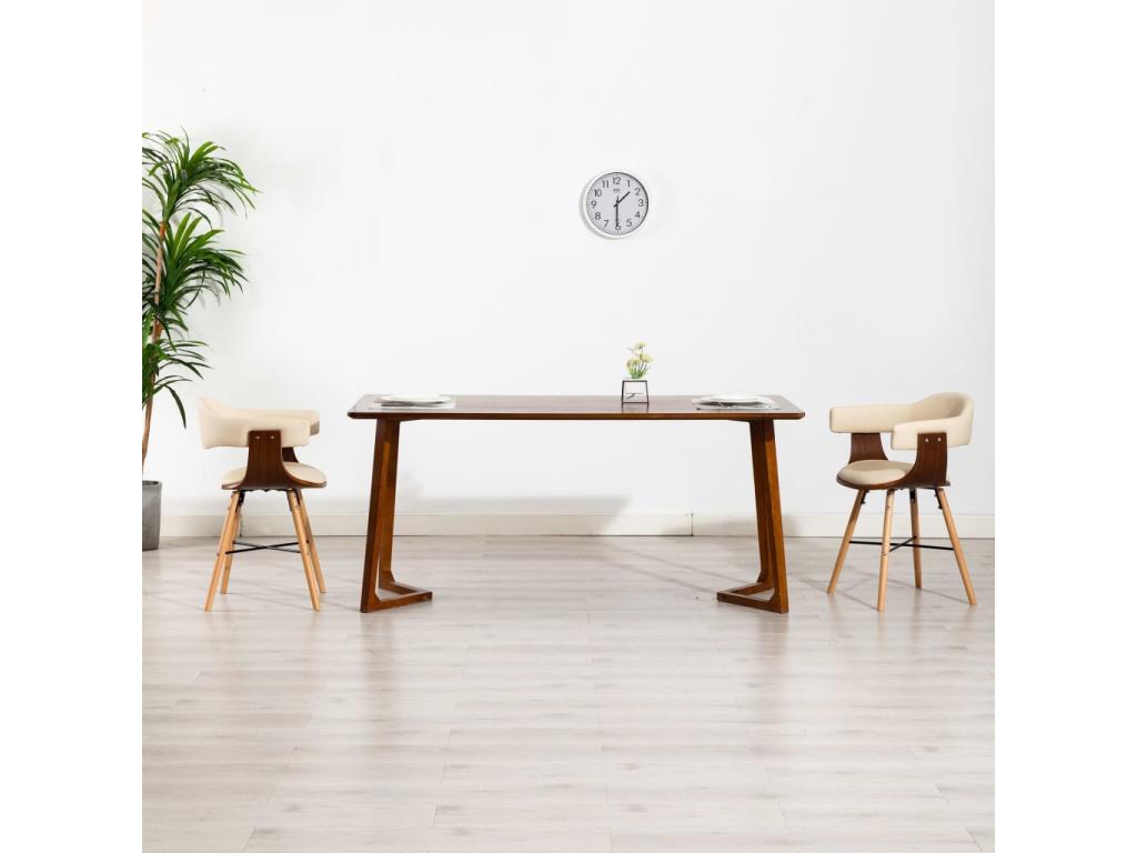 Mobili per la casa in similpelle beige