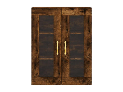 Credenza in legno ingegnerizzato marrone, 69,5 x 34 x 180 cm