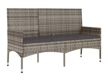 Panca grigia, 140 x 51 x 85 cm