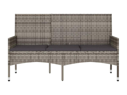 Panca grigia, 140 x 51 x 85 cm