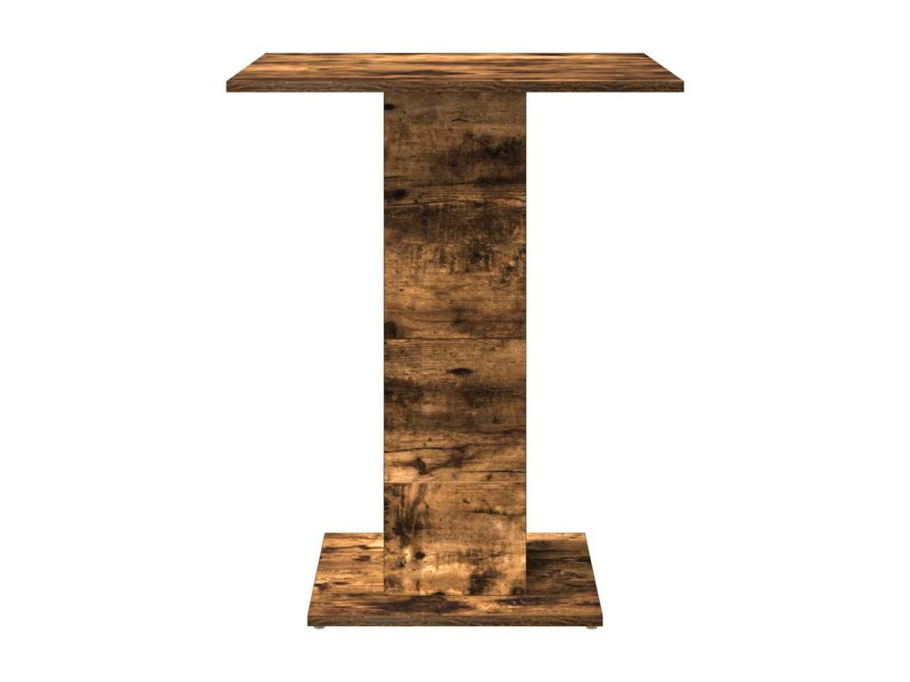 Tavolo in legno ingegnerizzato marrone, 60 x 60 x 75 cm