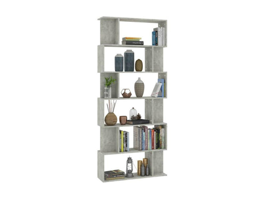 Libreria grigia, 80 x 24 x 192 cm